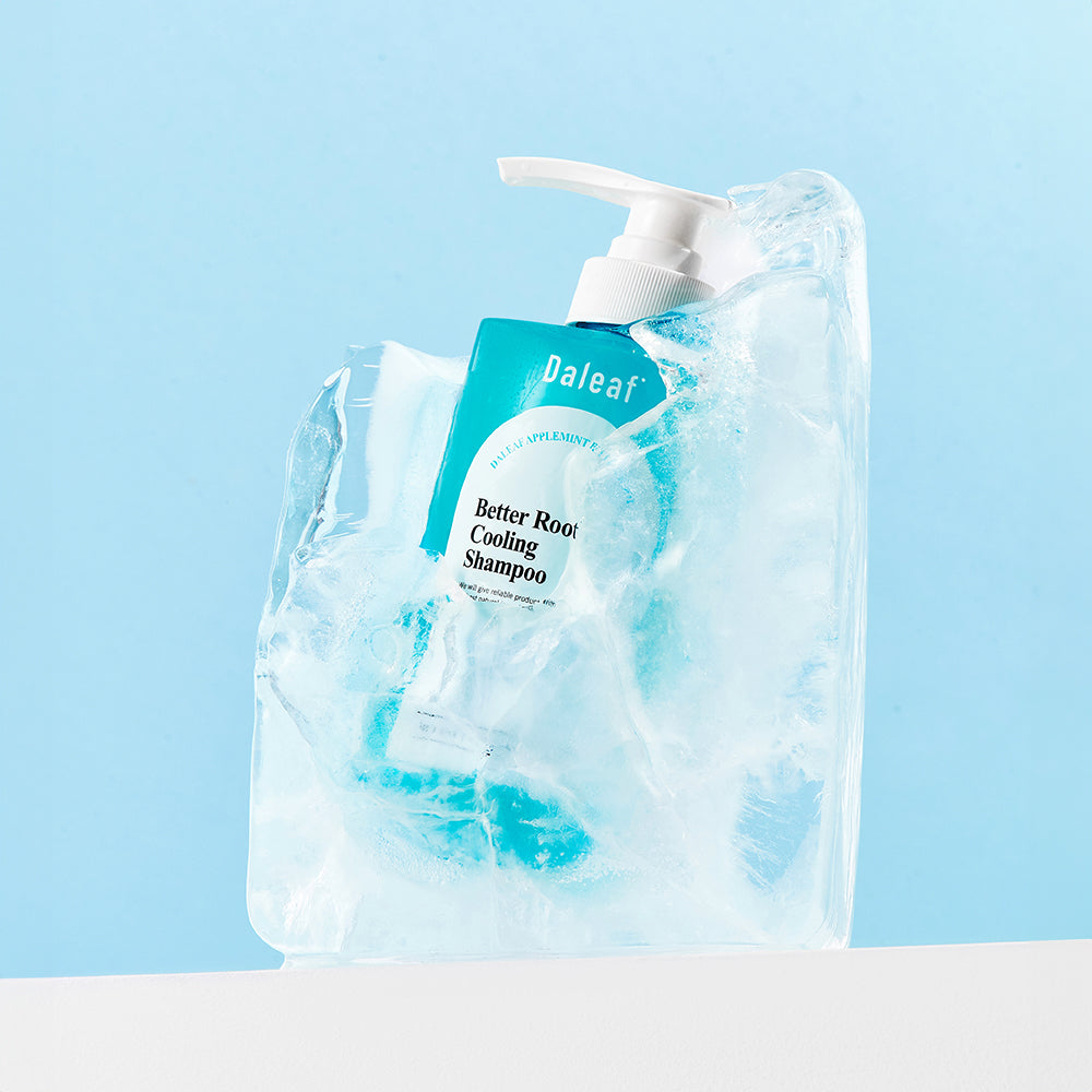 DALEAF Apple Mint Better Root Cooling Shampoo - Korean shampoo