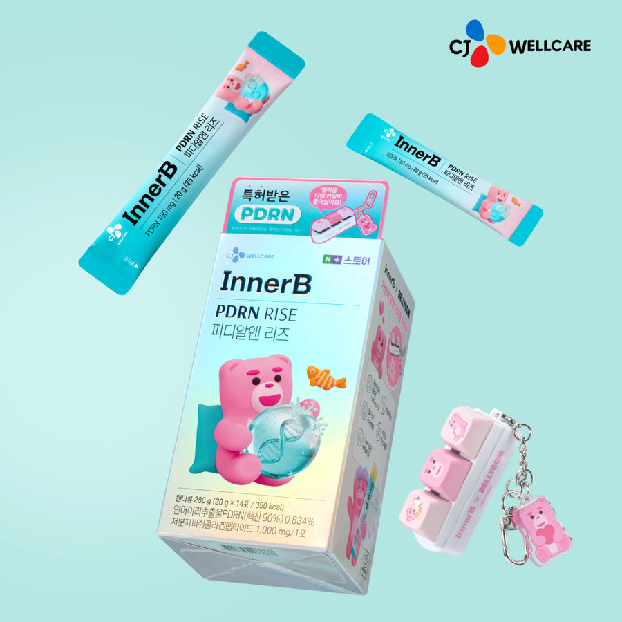 INNERB CJ INNERB Bellygom Edition Edible PDRN Riz Stick Low-Molecular Collagen Hyaluronic 14 stick jellies