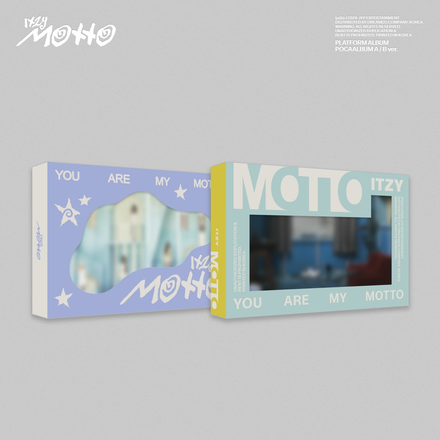ITZY - [Motto] POCAALBUM Ver. (Random 1 of 2) - Kpop Album Koolseoul