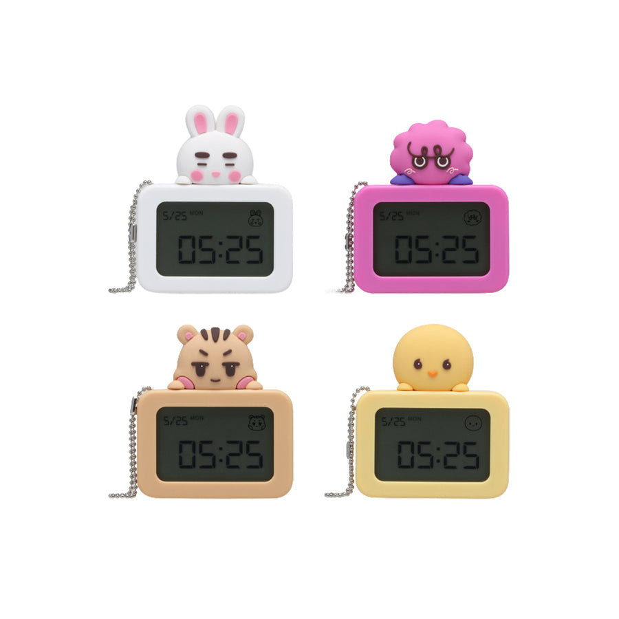 SHINee Mini Clock Keyring — SHINee