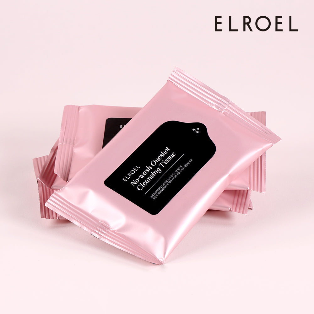 ELROEL No Wash One-shot Cleansing Tissue (10 Sheets) - Korean cleansing wipes, view 2
