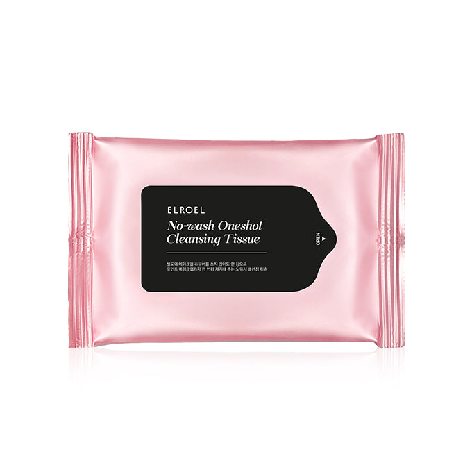 ELROEL No Wash One-shot Cleansing Tissue (10 Sheets) - Korean cleansing wipes