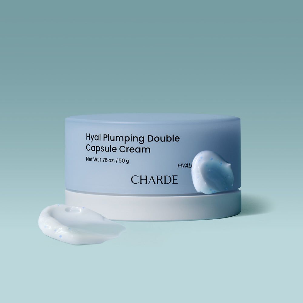 CHARDE Hyal Plumping Double Capsule Cream - Korean face cream