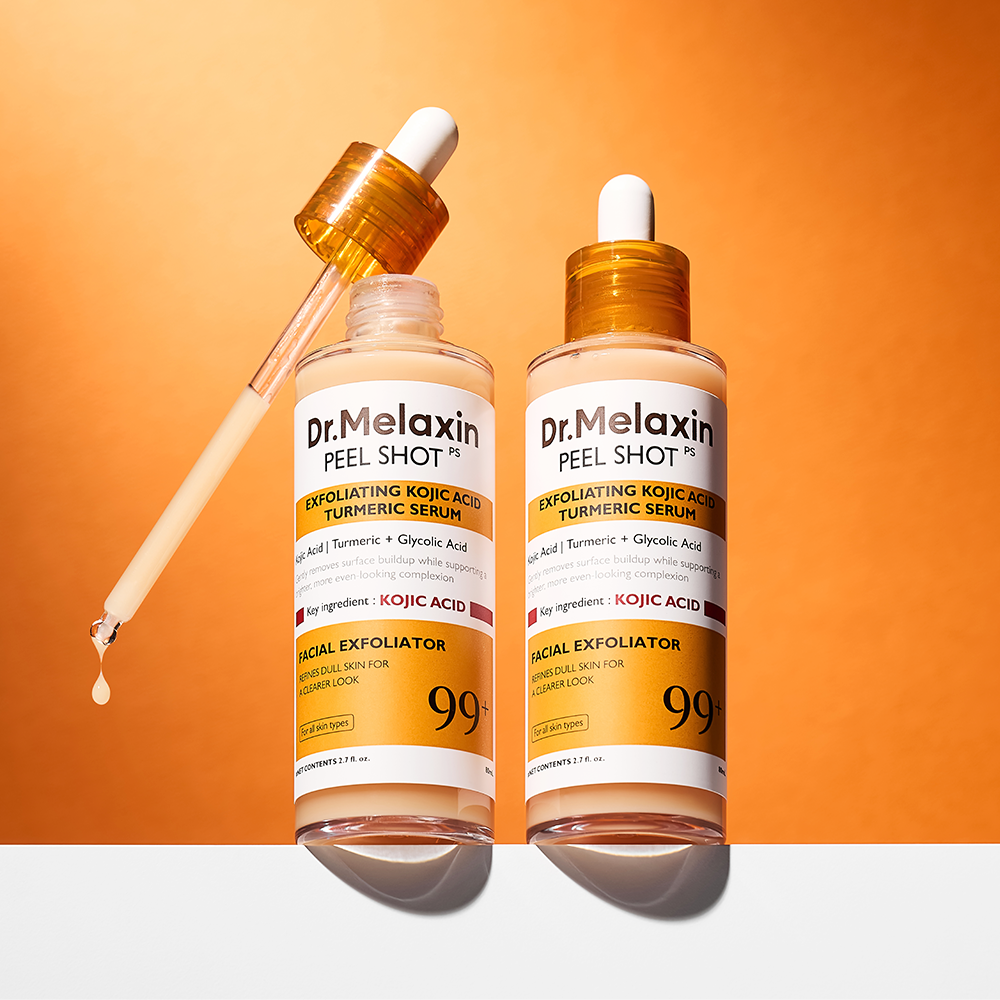 DR.MELAXIN Peel Shot Kojic Acid Turmeric Serum - Korean exfoliator, view 2