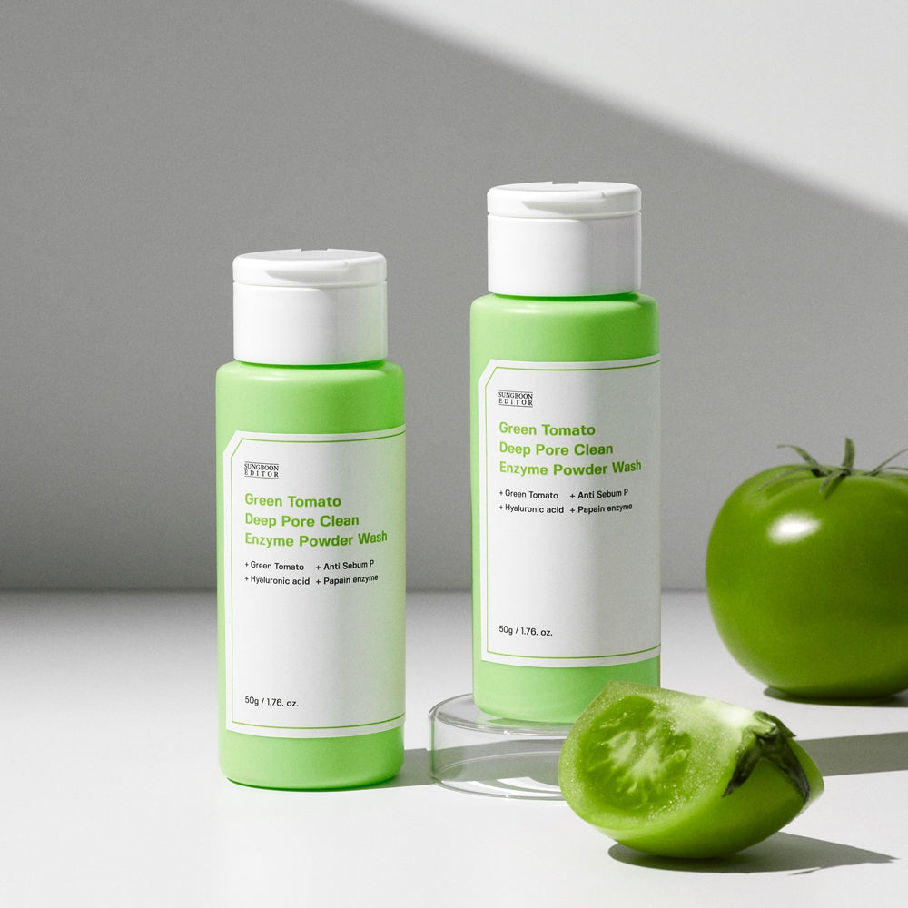 SUNGBOON EDITOR Green Tomato Pore Enzyme cleansing powder 50g