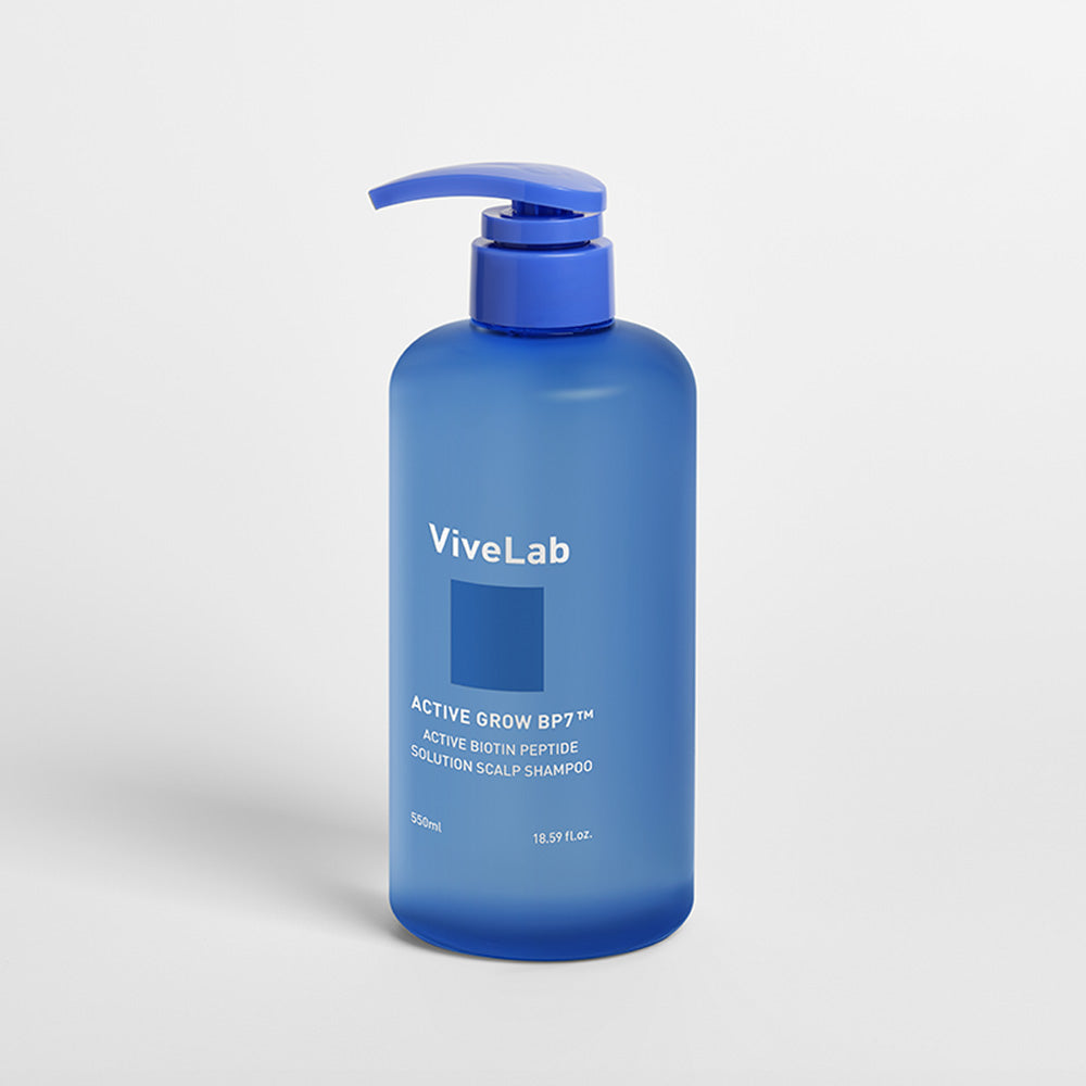 VIVELAB Active Biotin Peptide Solution Scalp Shampoo 550ml - Korean shampoo