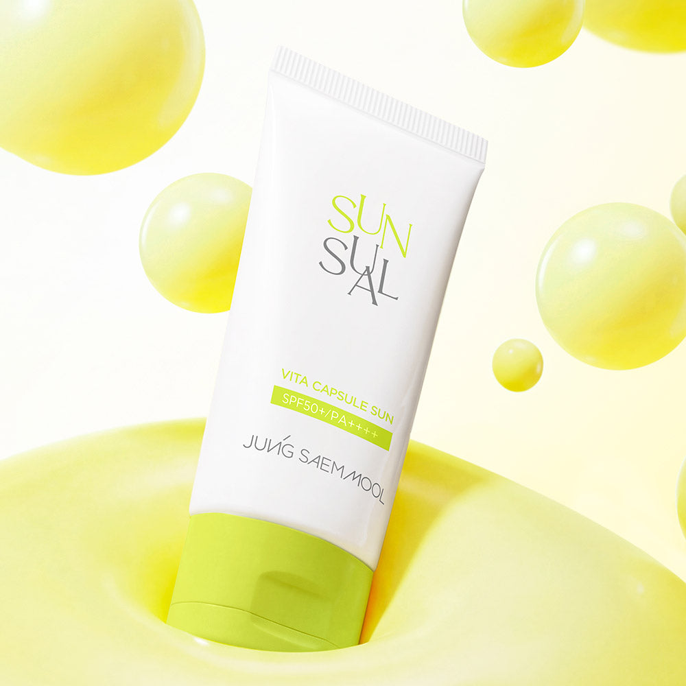 JUNG SAEM MOOL Sunsual Vita Capsule Sun - Korean sunscreen
