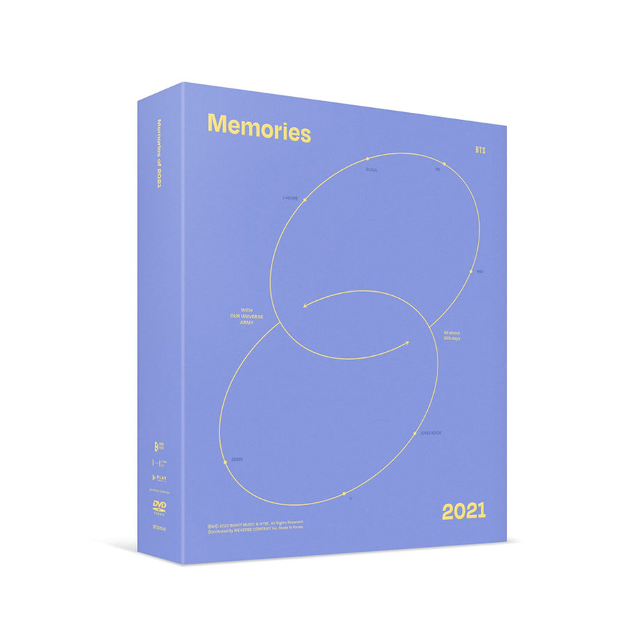 BTS 2021 MEMORIES Blu-ray