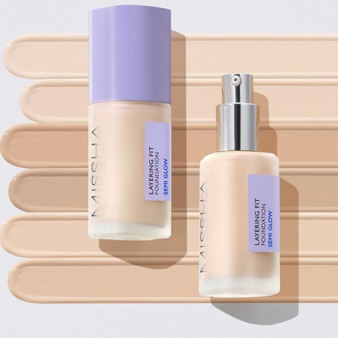 MISSHA Layering Fit Foundation Semi Glow 35ml | Kool Seoul