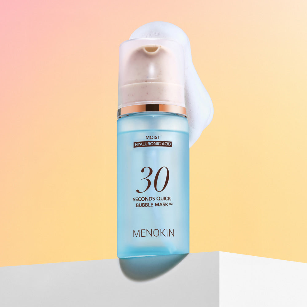 MENOKIN 30 Seconds Quick Bubble Mask Moist 100 ml