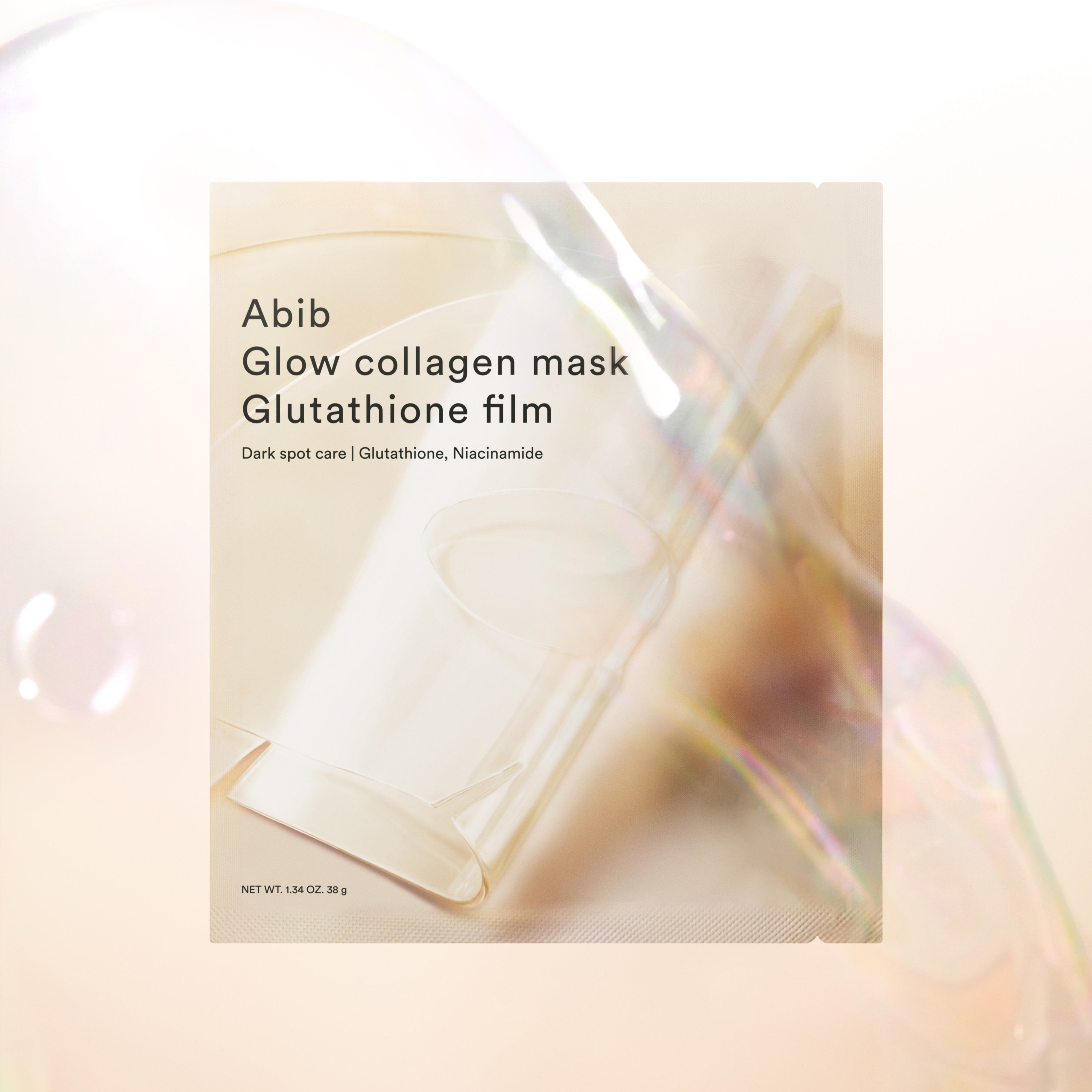 ABIB Glow Collagen Glutathione Film Mask Lounge 4 Sheets