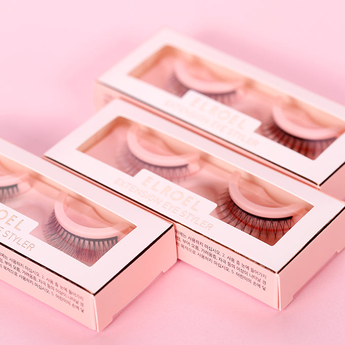 ELROEL Extension Eye Styler Set - Korean false lashes, view 2