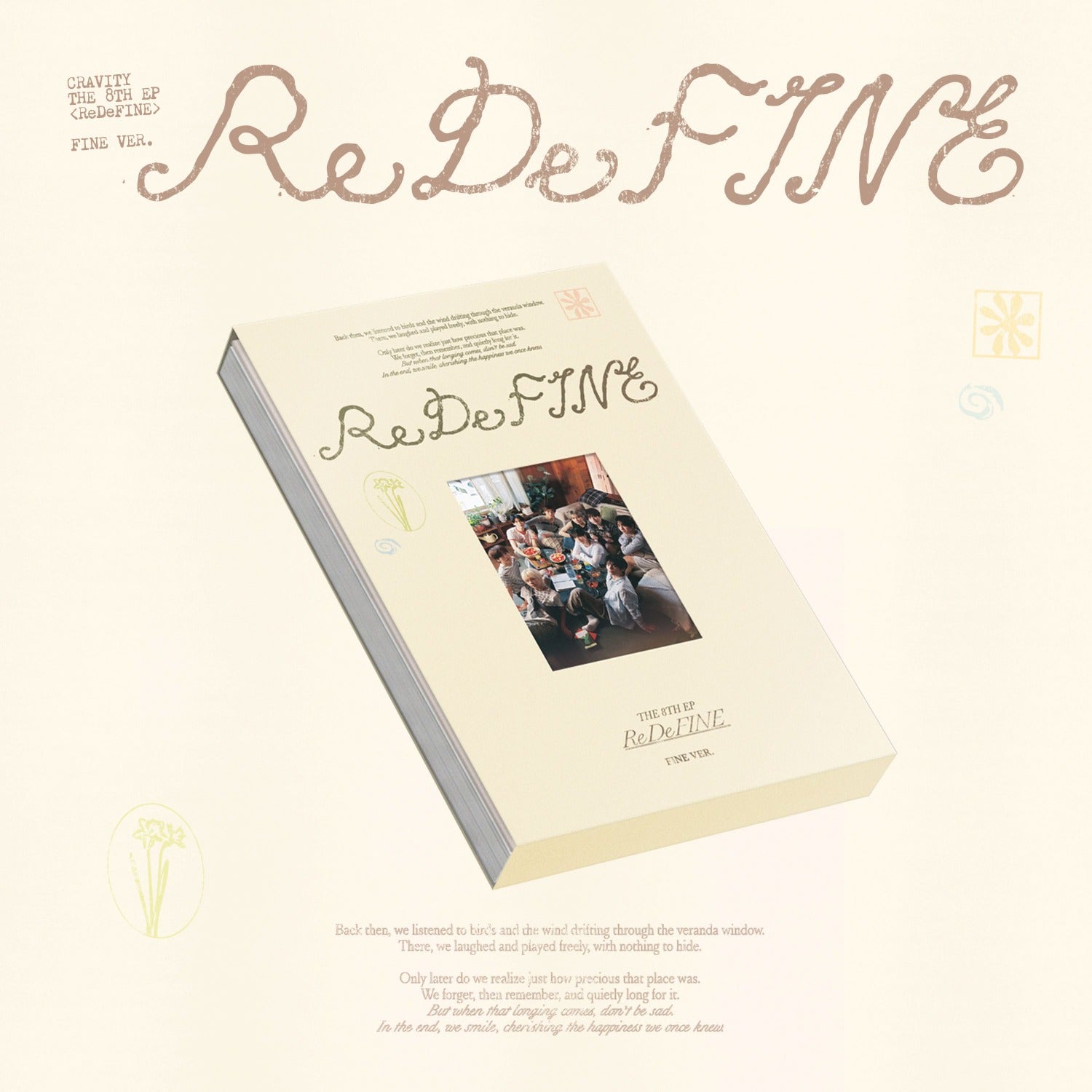 CRAVITY - CRAVITY THE 8TH EP [ReDeFINE] (FINE VER.) (Limited) - Kpop Album Koolseoul