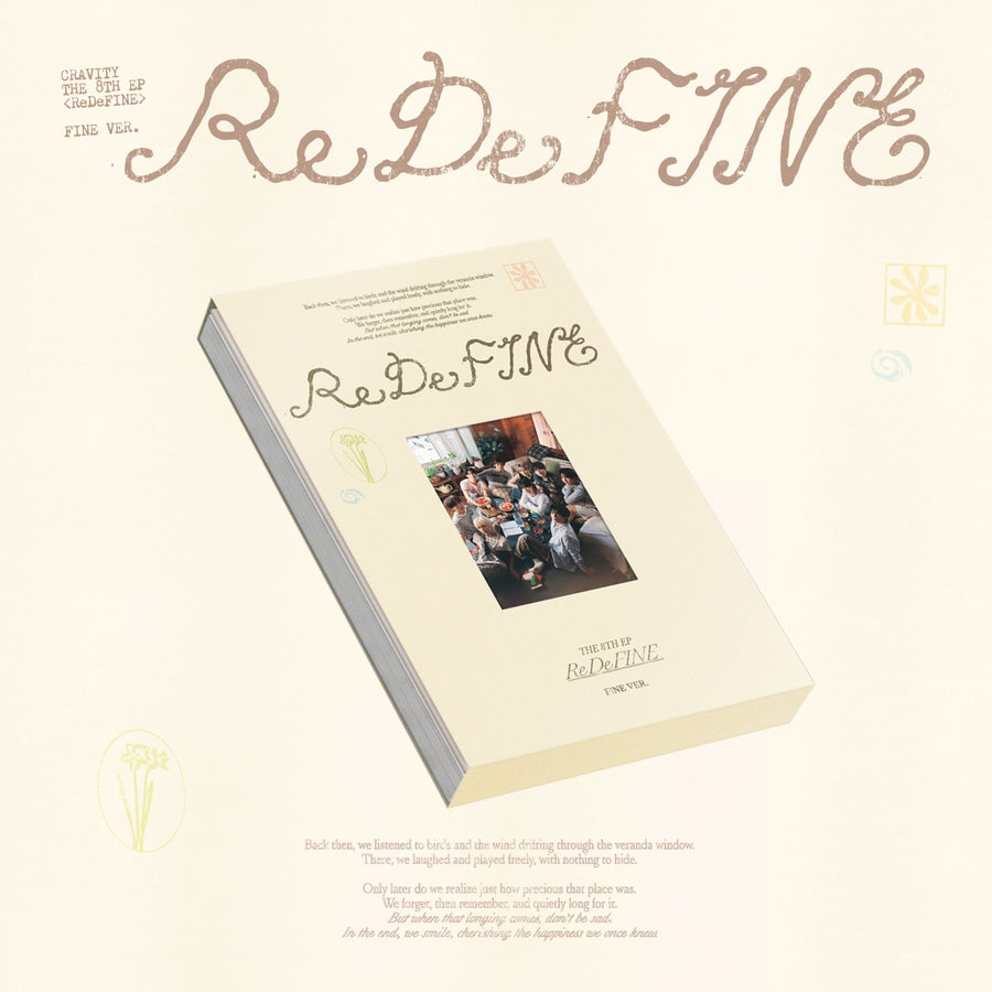 CRAVITY - CRAVITY THE 8TH EP [ReDeFINE] (FINE VER.) (限定盤) - K-POPアルバム