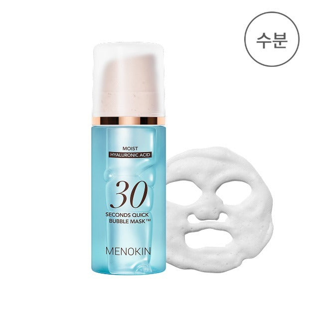 MENOKIN 30 Seconds Quick Bubble Mask Moist 100 ml