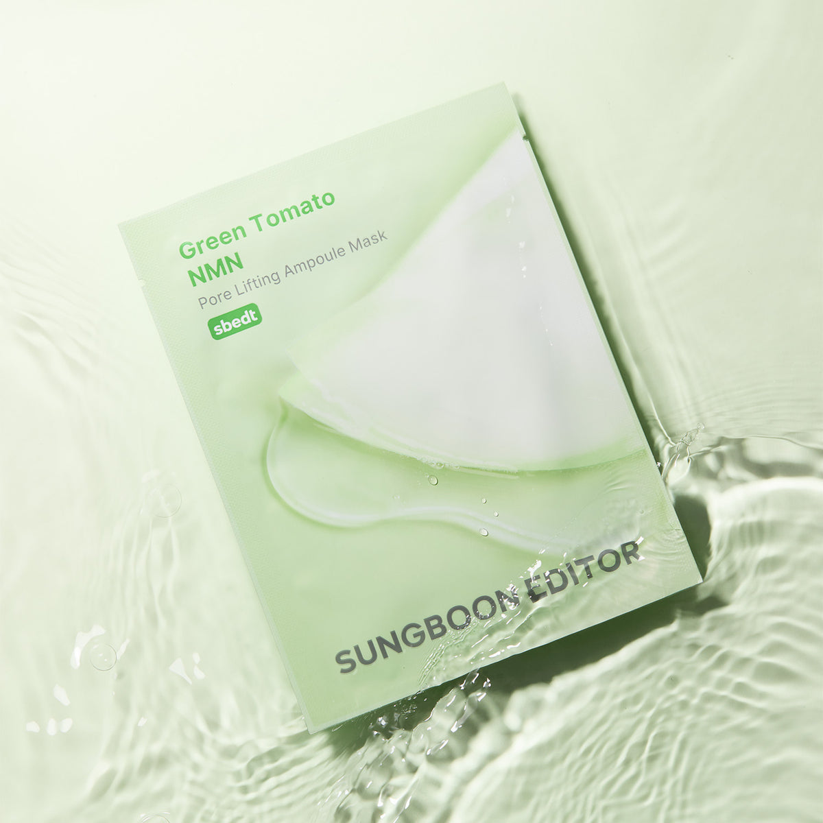 SUNGBOON EDITOR Green Tomato Pore Sheet mask 10 pcs