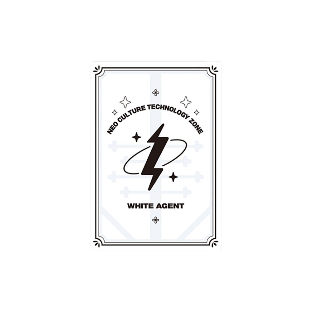 NCT 127 John Coupon Card — White Agent Version