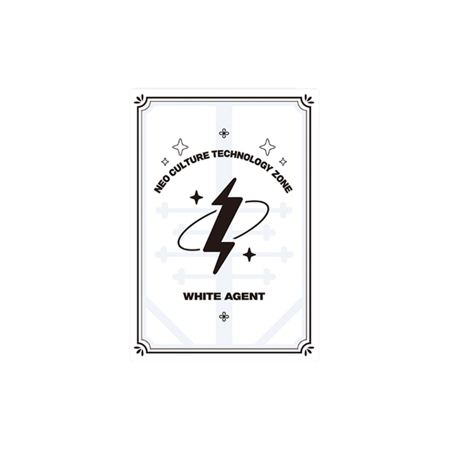NCT 127 John Coupon Card — White Agent Version