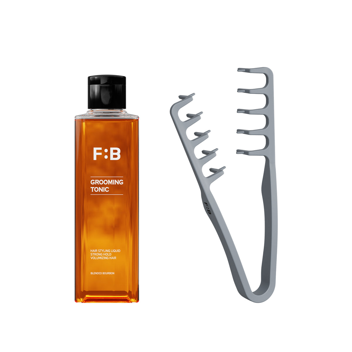 FORBEAUT Shadow Brush & Grooming Tonic Set - Korean hair care set