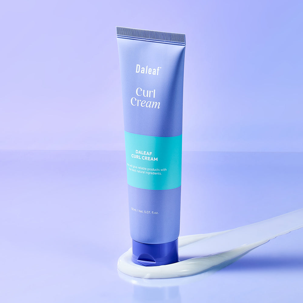 DALEAF Glam Curl Cream & Glam Styling Fixer Set - Korean hair care set, view 2