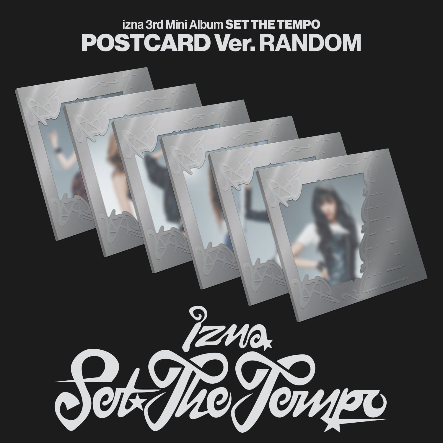izna - [SET THE TEMPO] (POSTCARD Ver.) (Random 1 of 6) - Kpop Album Koolseoul