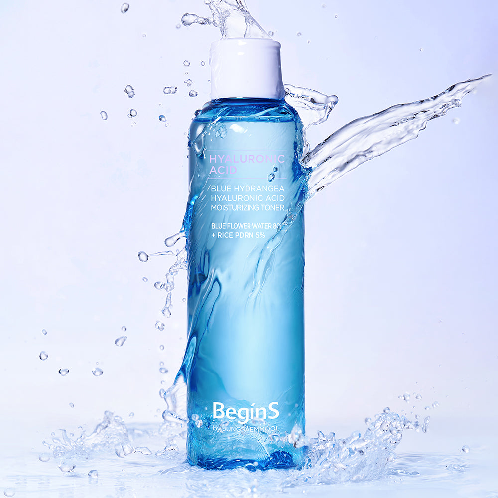 JUNG SAEM MOOL BeginS Blue Hydrangea Hyaluronic Acid Moisturizing Toner - Korean toner, view 2