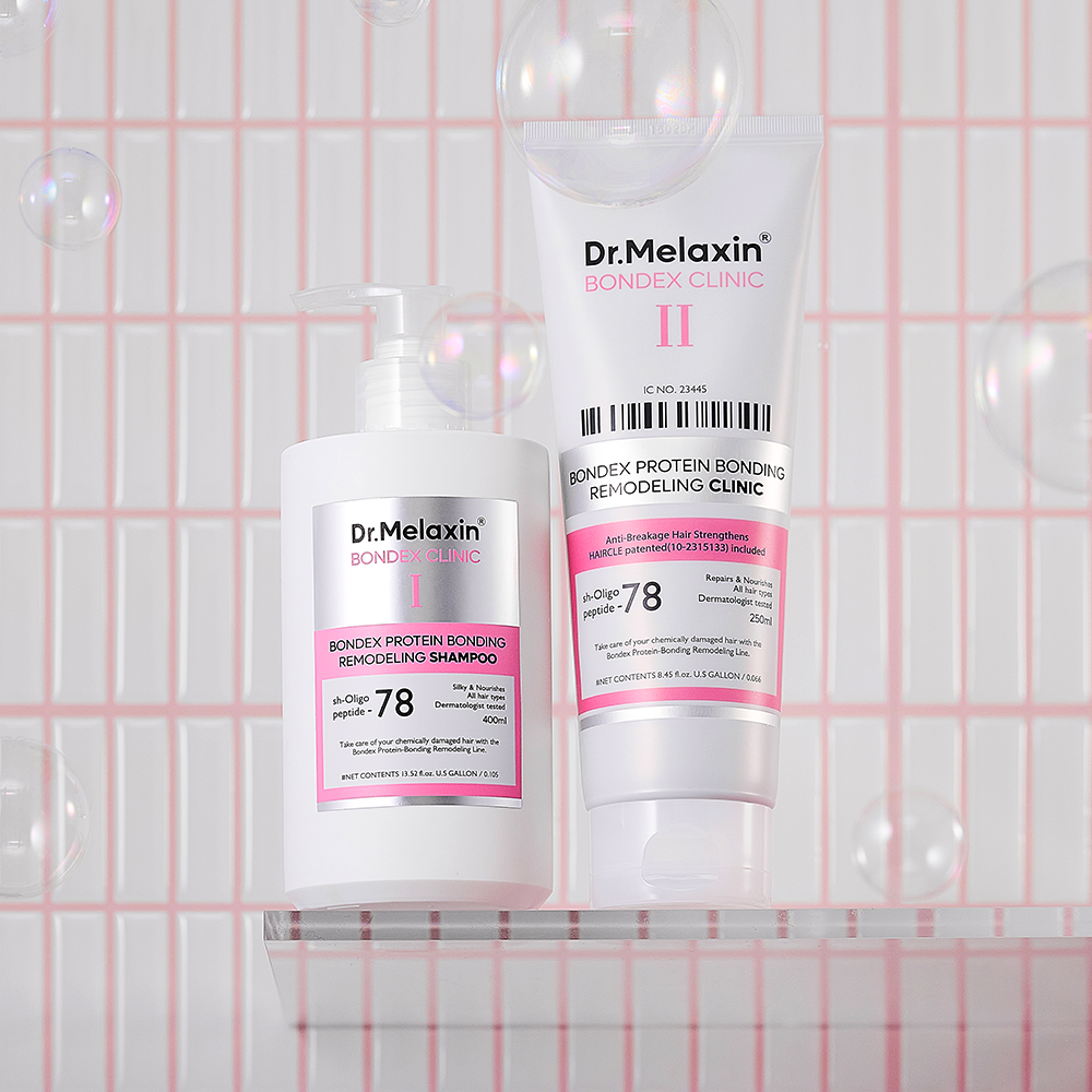 DR.MELAXIN Bondex Salon Remodeling Clinic & Shampoo Set (Set of 2) - Korean hair care set