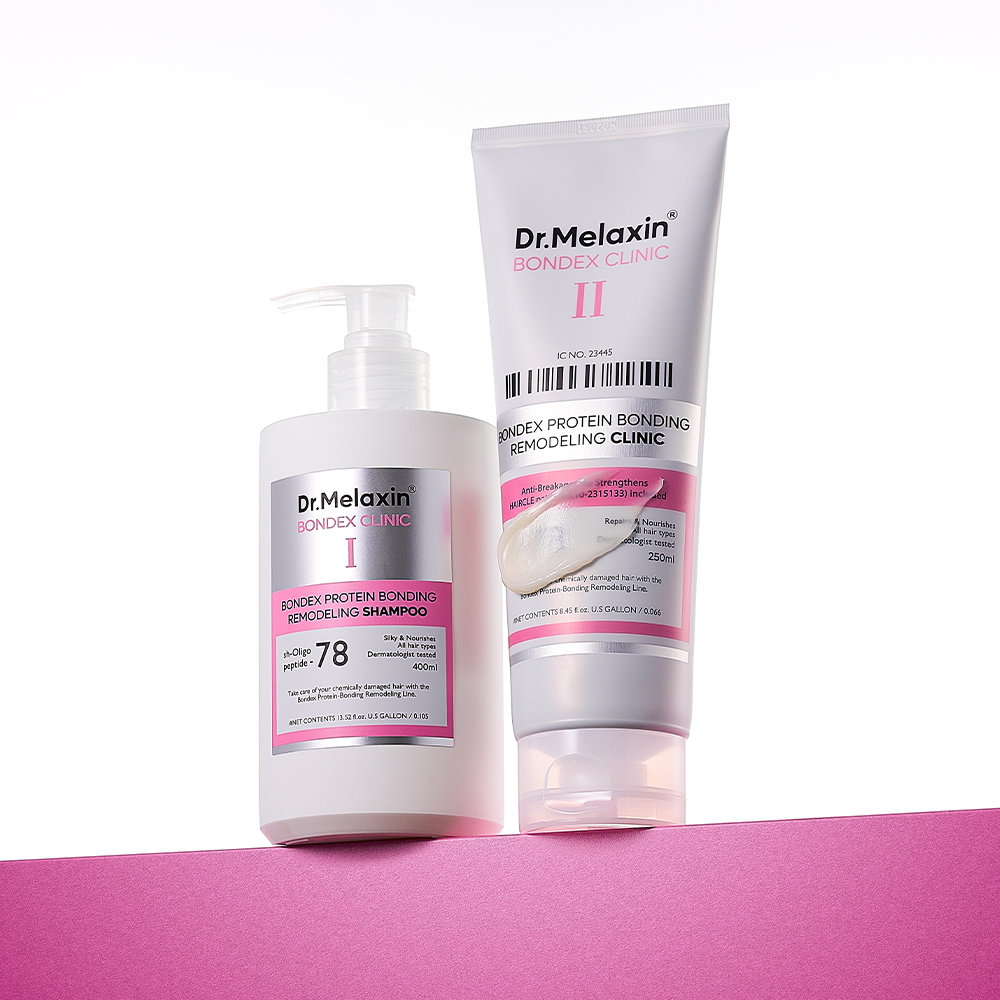 DR.MELAXIN Bondex Salon Remodeling Clinic & Shampoo Set (Set of 2) - Korean hair care set, view 2