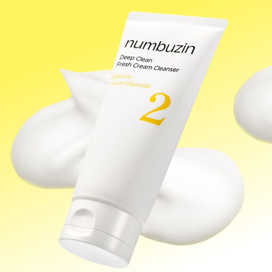 NUMBUZIN No.2 ディープクリーン フレッシュ クリーム クレンジングフォーム 120ml