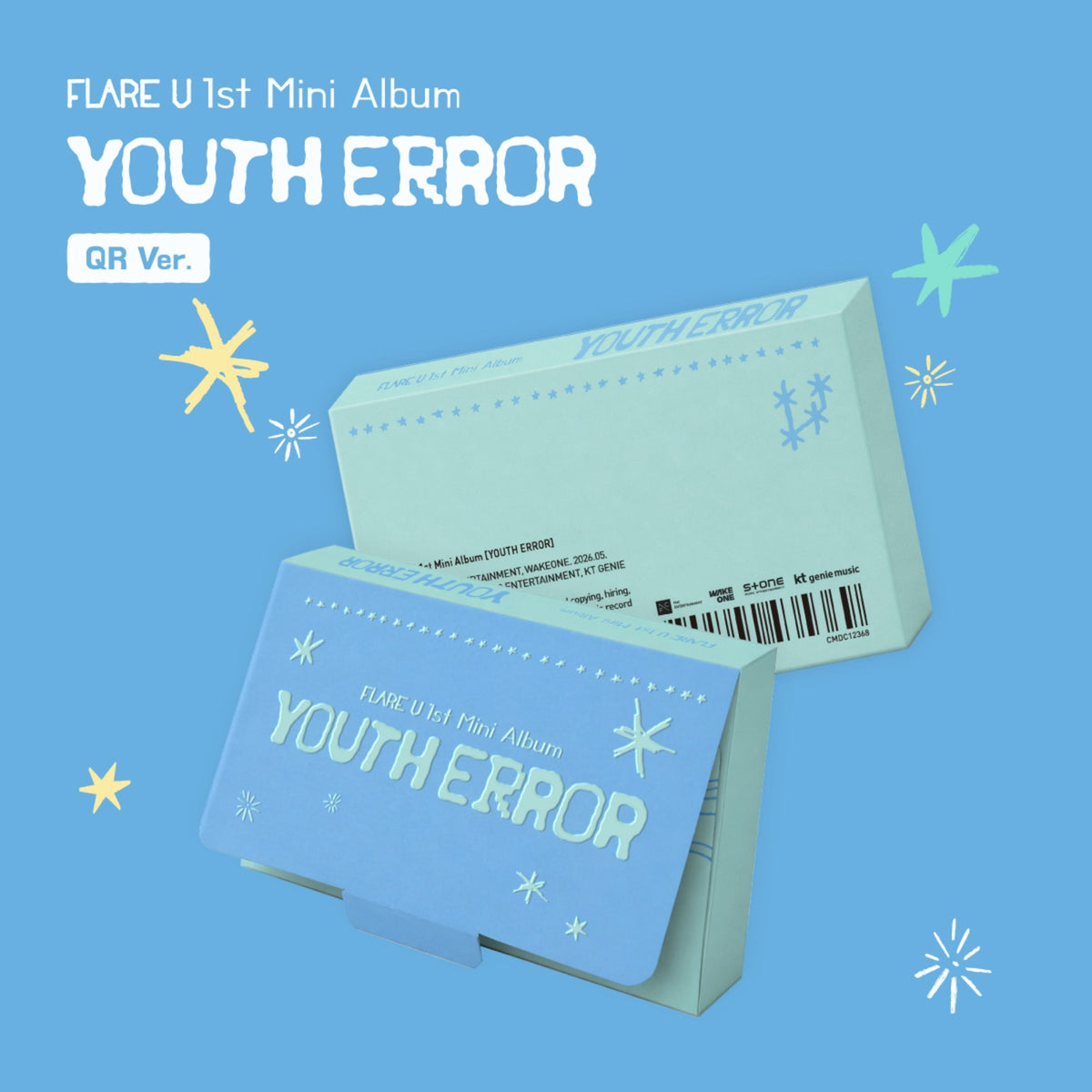 FLARE U - 1st Mini Album [YOUTH ERROR] (QR Ver.) - Kpop Album Koolseoul