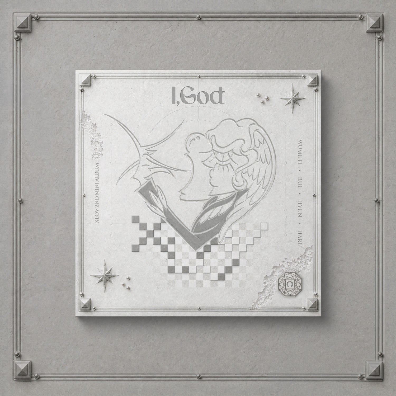 XLOV - 2ND MINI ALBUM [I,God] (O VER.) - Kpop Album Koolseoul