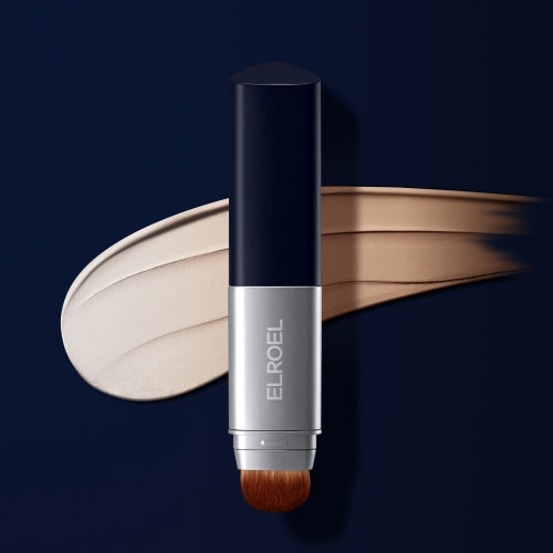 ELROEL 1-Minute Stick Foundation Navy - Korean stick foundation