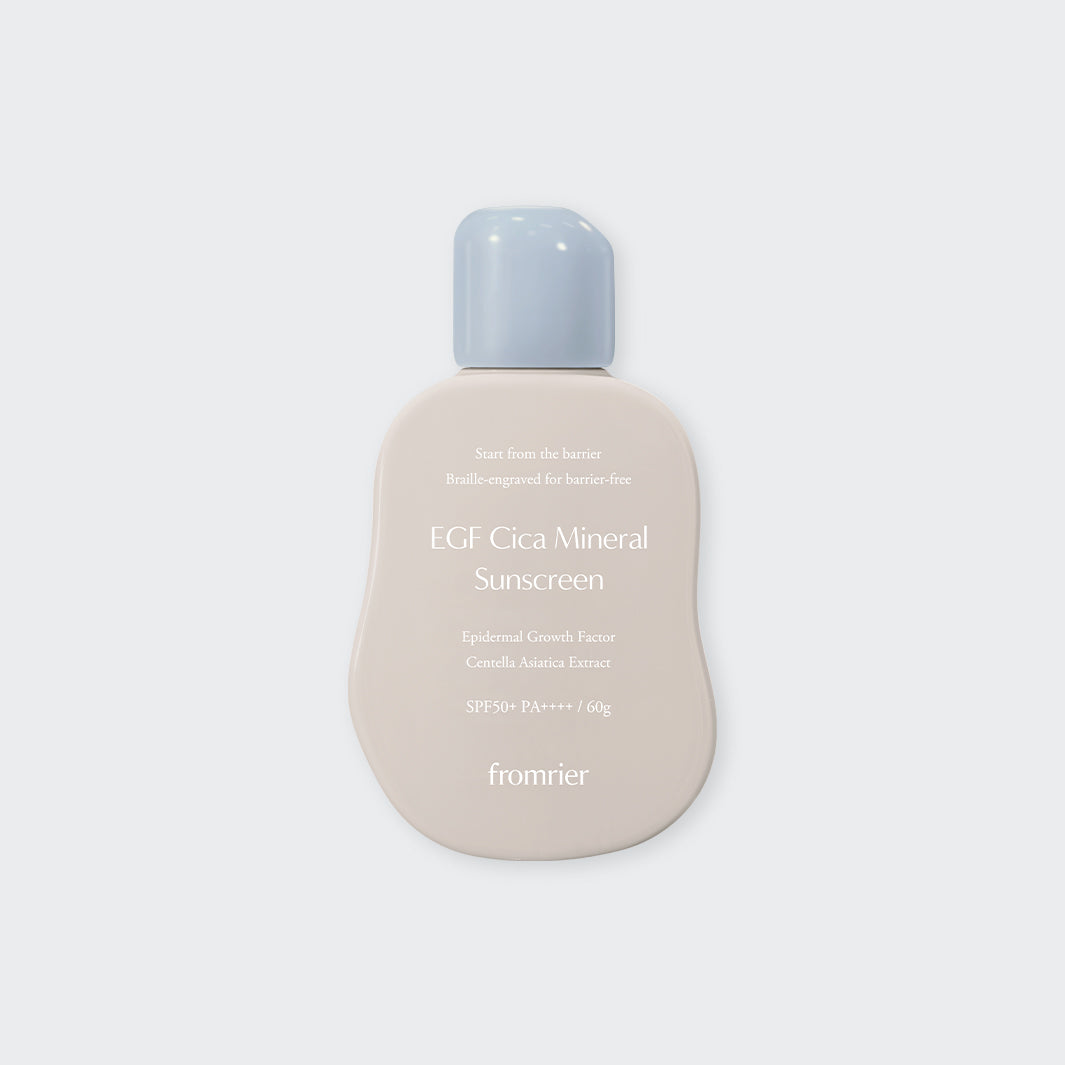 FROMRIER Vegan EGF Cica Mineral Sun Cream - Korean sunscreen
