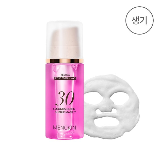 MENOKIN 30 Seconds Quick Bubble Mask Revital 100 ml