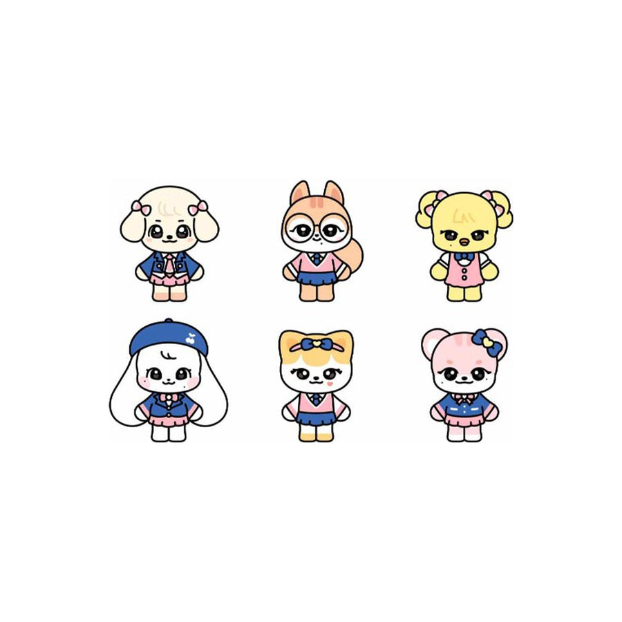 IVE Minive MD School Plush Keyring — IVE