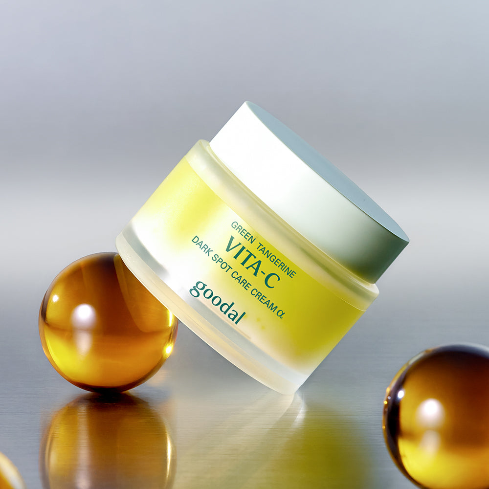 GOODAL Green Tangerine Vita C Dark Spot Care Cream Alpha