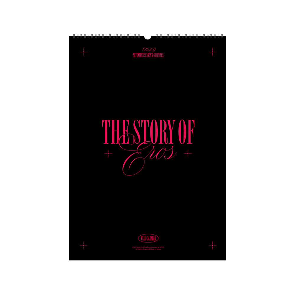 SEVENTEEN 2023 Day-off Wall Calendar