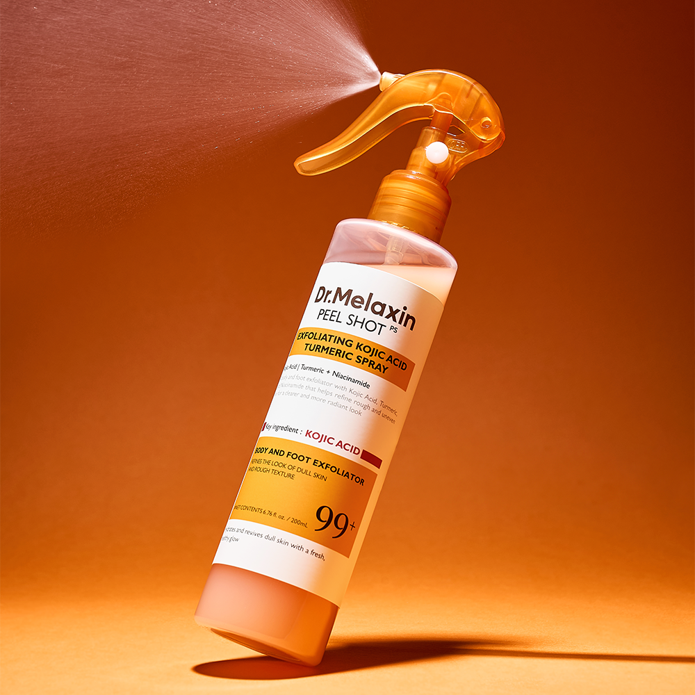 DR.MELAXIN Peel Shot Kojic Acid Turmeric Body Peeling Spray - Korean body spray, view 2