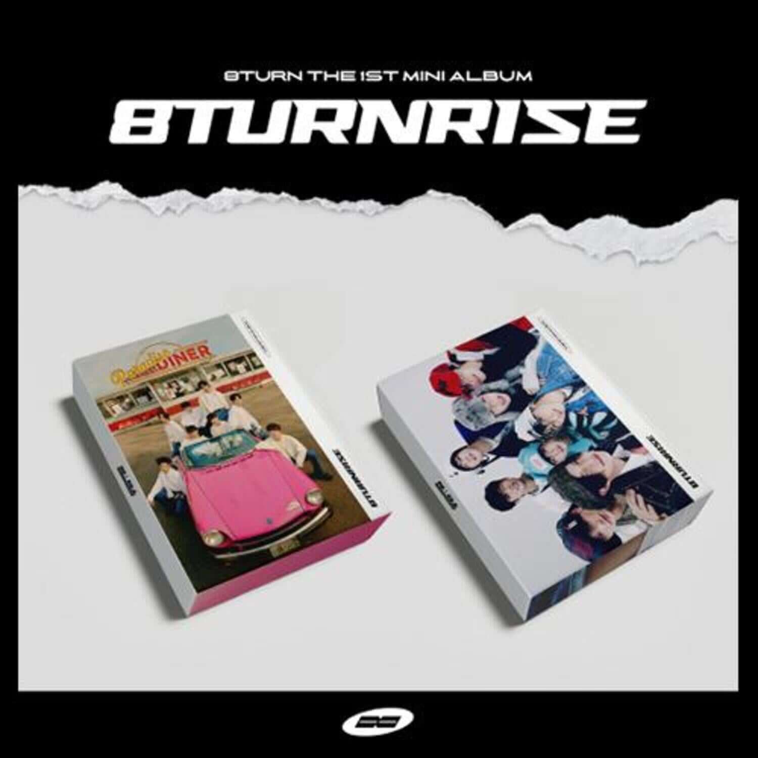 8TURN - The 1st Mini Album [8TURNRISE] (2 Random 1) - Kpop A | Kool Seoul - Buy Kpop Albums Online