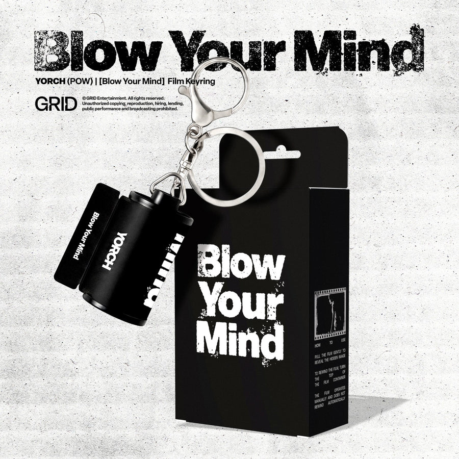 YORCH - YORCH (POW) - 「Blow Your Mind」フィルムキーリング (Dark Ver.) - アルバム K-POP