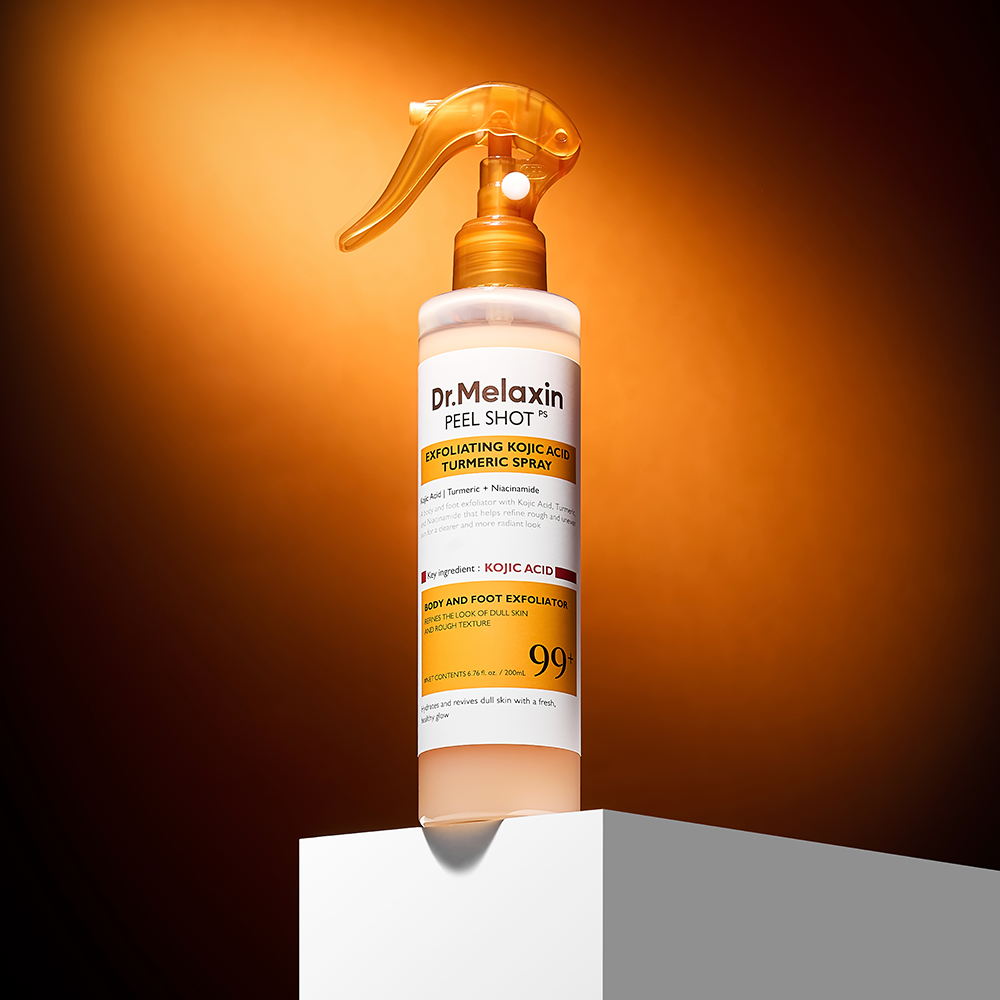 DR.MELAXIN Peel Shot Kojic Acid Turmeric Body Peeling Spray - Korean body spray