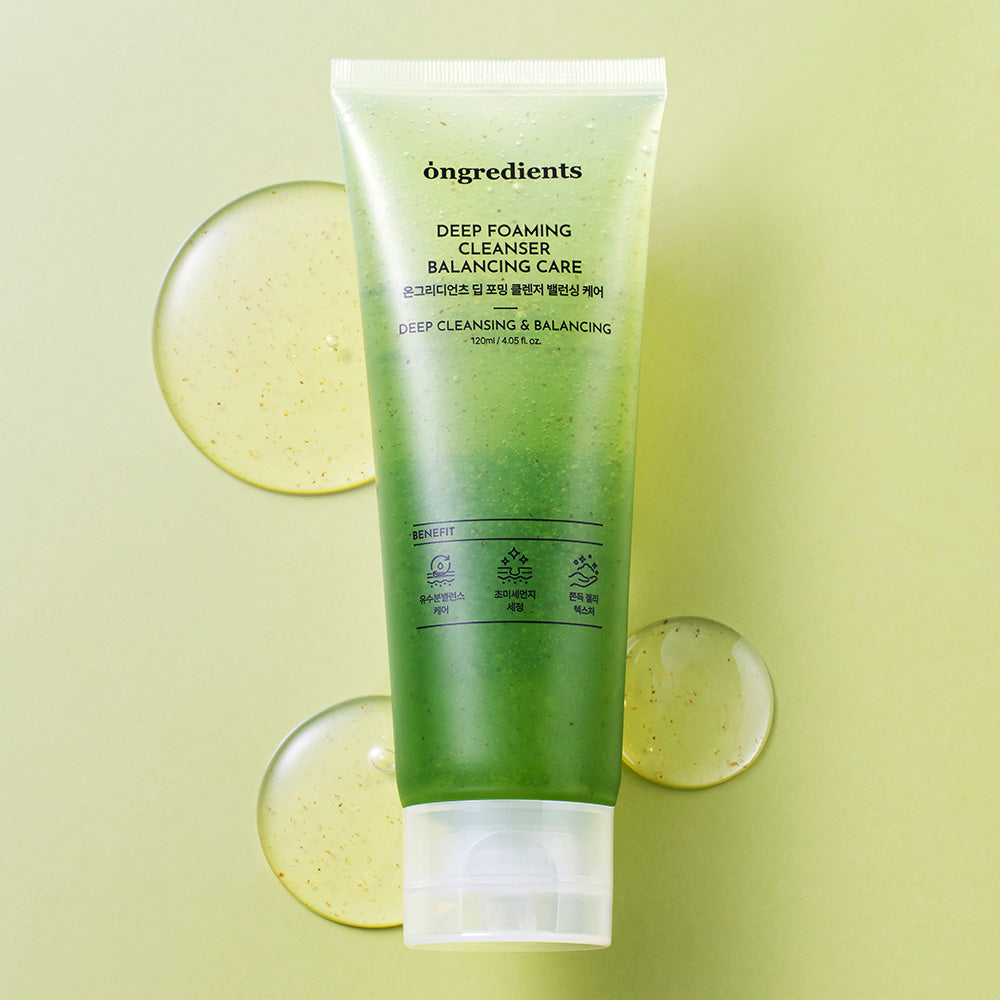 ONGREDIENTS Deep Foaming Gel Cleanser - Korean face cleanser, view 2