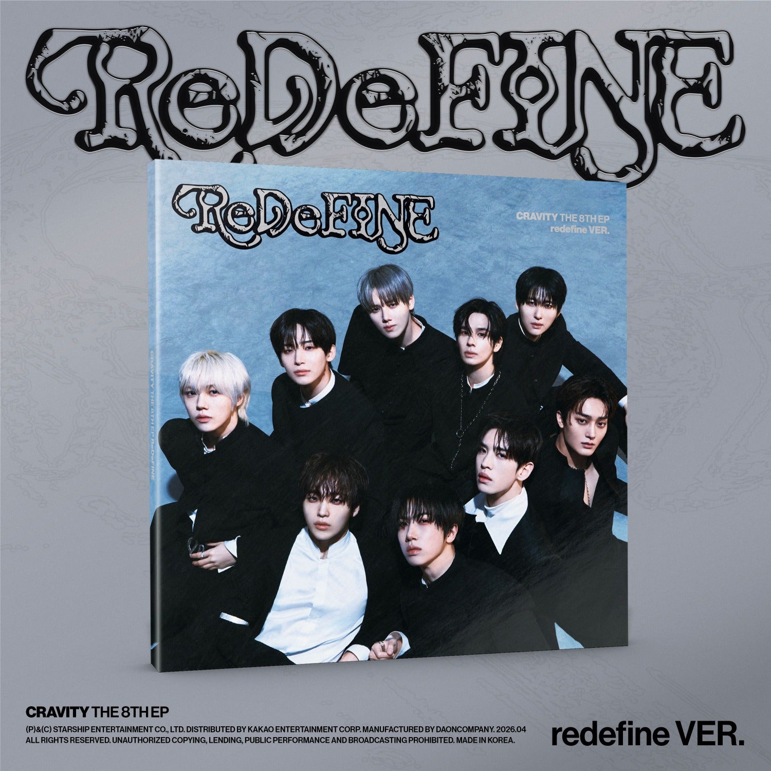 CRAVITY - CRAVITY THE 8TH EP [ReDeFINE] (redefine VER.) - Kpop Album Koolseoul