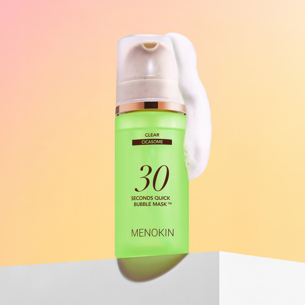 MENOKIN 30 Seconds Quick Bubble Mask Clear 100 ml