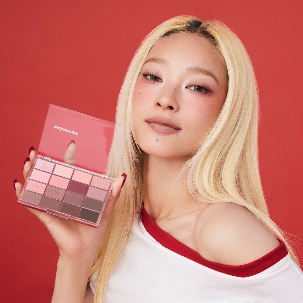 WAKEMAKE Soft Blurring Eye Palette - Korean Eyeshadow Palette - 2