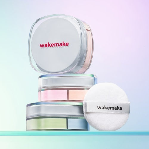 WAKEMAKE Stay Fixer Multi Color Powder Pact - Korean Pressed Powder - 2