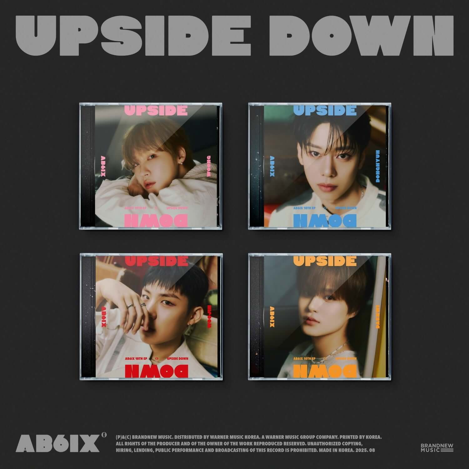 AB6IX - AB6IX 10TH EP [UPSIDE DOWN] (JEWEL VER.) (Random 1 o | Kool Seoul - Buy Kpop Albums Online