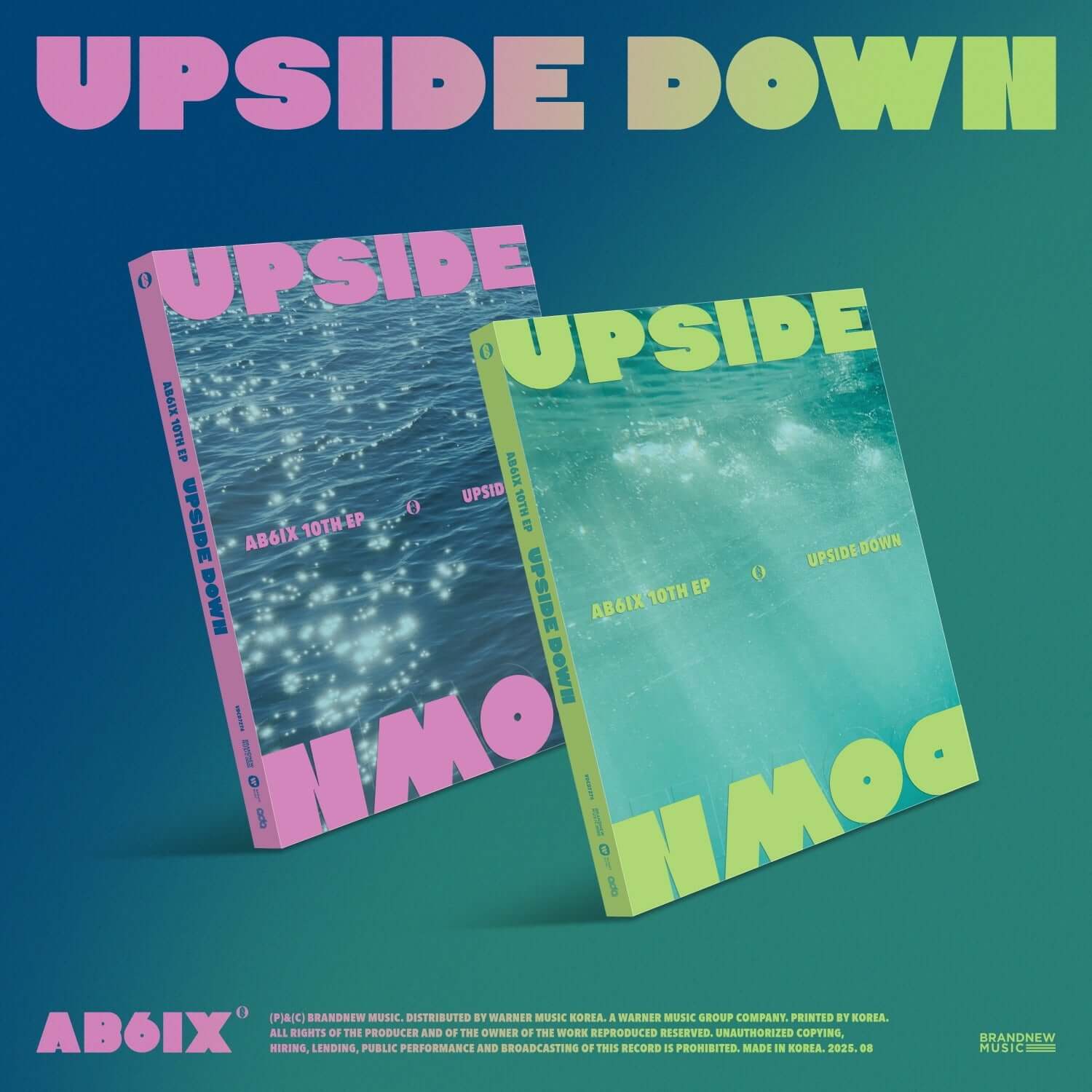 AB6IX - AB6IX 10TH EP [UPSIDE DOWN] (Photobook VER.) (Random | Kool Seoul - Buy Kpop Albums Online