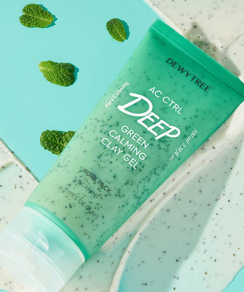 DEWYTREE AC CTRL Deep Green Calming Clay Gel 100ml | Kool Seoul