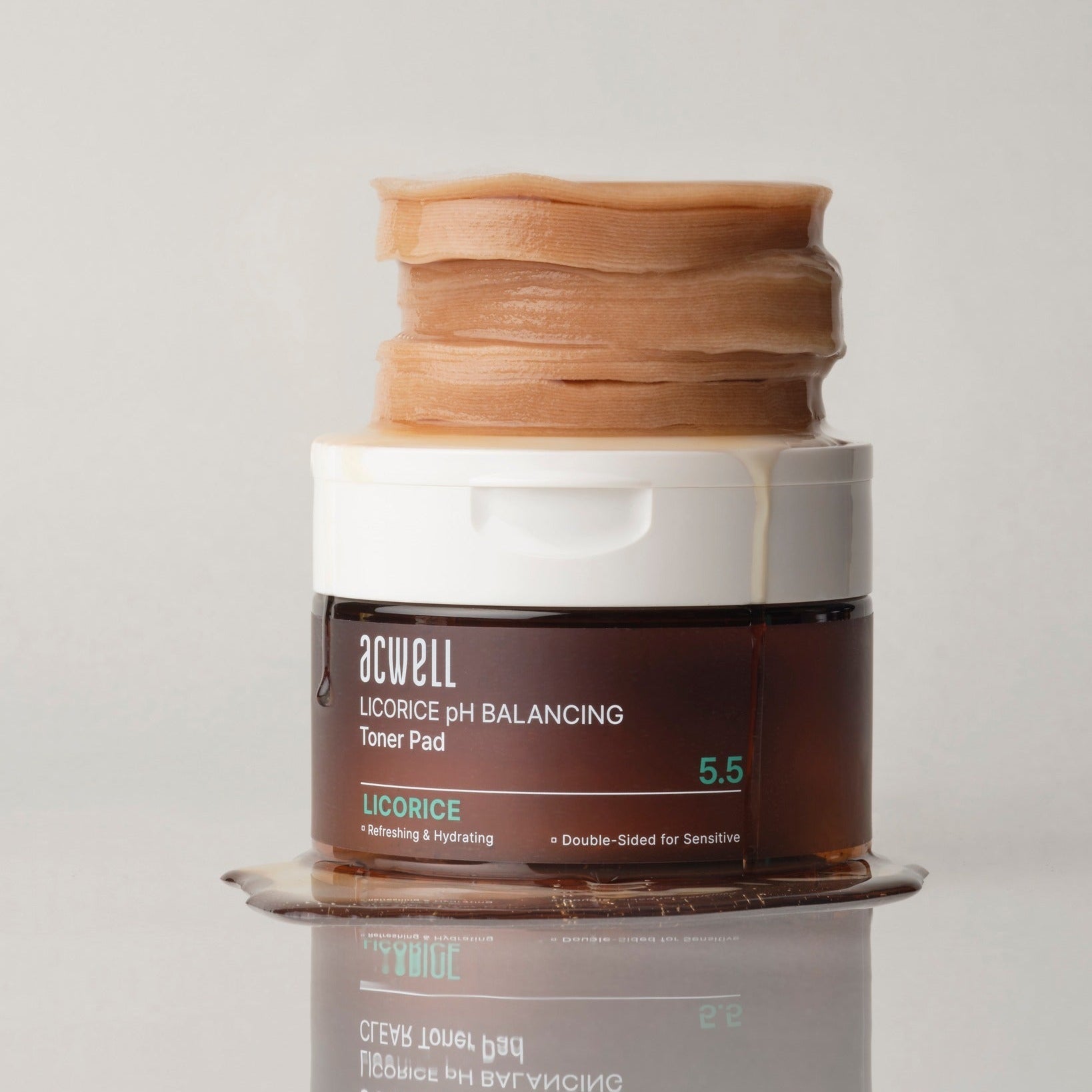 ACWELL Licorice pH Balancing Toner Pad 70P